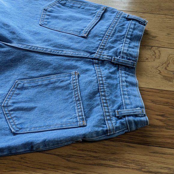 Vintage High Rise Mom Jeans Made in U.S.A. Modern Essentials Jeans Blue 24 0 00 - Picture 4 of 13